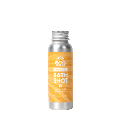 Moisturize Bath Shot | 2 oz. | Softens & Brightens Skin | Bubble Bath Soap | Boost Your Bath Experience | Moisturizing | Pair With A Bath Bomb | Nebraska Soap