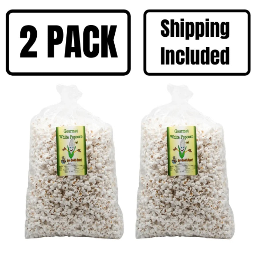 Gourmet White Popcorn Family Pack