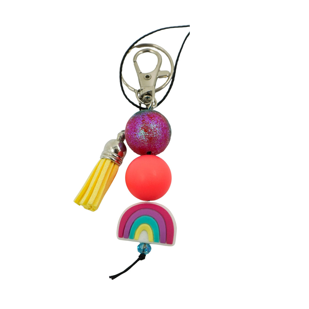 Beaded Keychain | Multiple Designs | Craftaholics4U