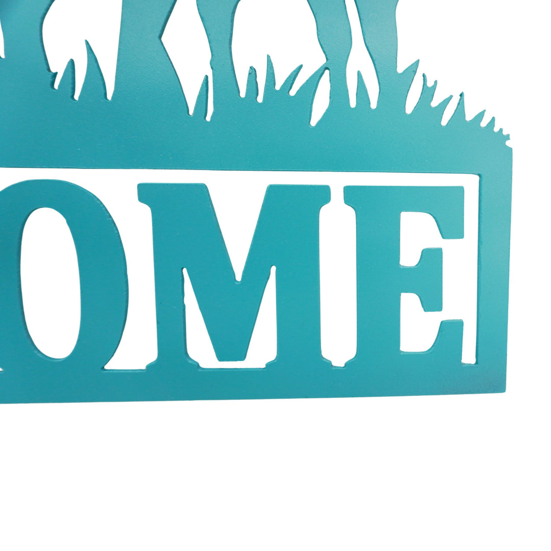 Cow Welcome Plasma Cut Sign | Craftaholics4U