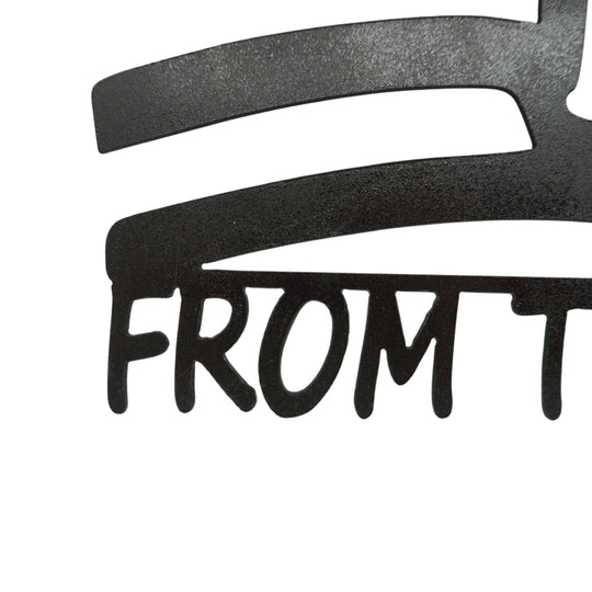 From the Heart of Nebraska Plasma Cut Welcome Sign | Multiple Colors | Craftaholics4U