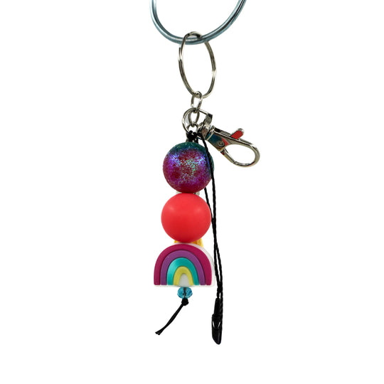 Beaded Keychain | Multiple Designs | Craftaholics4U