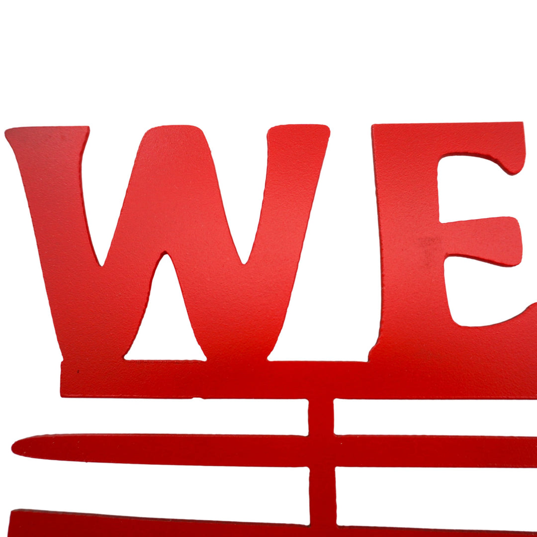 Welcome to the Good Life Plasma Cut Sign | Mutliple Colors | Craftaholics4U