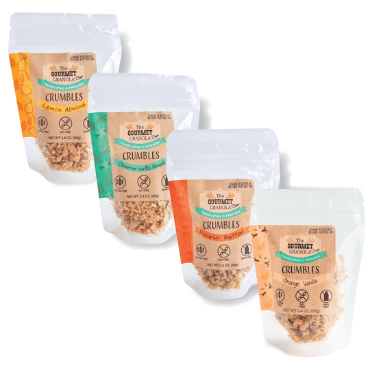 Crumbles Variety Pack -  Top 4 flavors | The Gourmet Granola