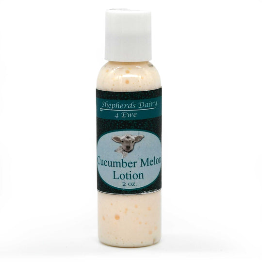 Cucumber Melon Lotion | Multiple Sizes | Shepherd's Dairy 4 Ewe