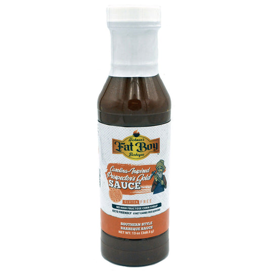 Prospector's Gold BBQ Sauce | Carolina-Inspired | No MSG | Gluten Free | No High Fructose Corn Syrup | 13 oz Bottle