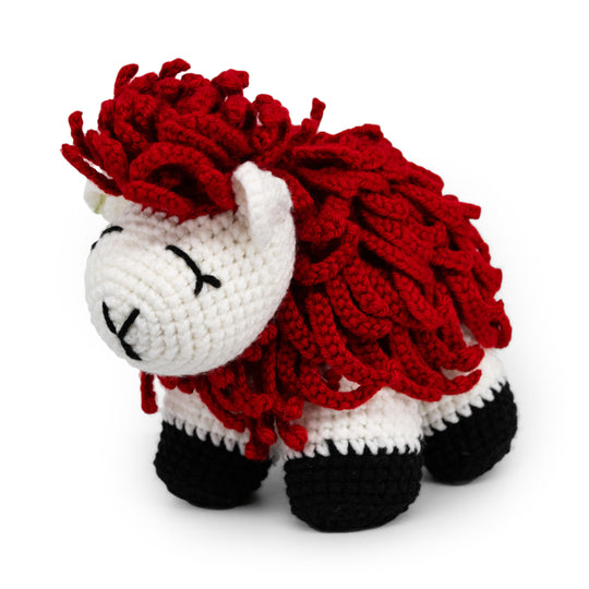 Crocheted Stuffed Animal | Sheep | Perfect Nursery Item or Gift | Customize | Made in McCook, NE | DiAnna Larson