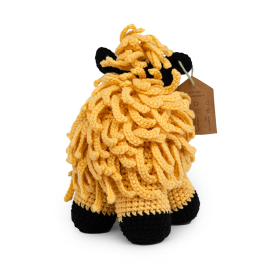 Crocheted Stuffed Animal | Sheep | Perfect Nursery Item or Gift | Customize | Made in McCook, NE | DiAnna Larson