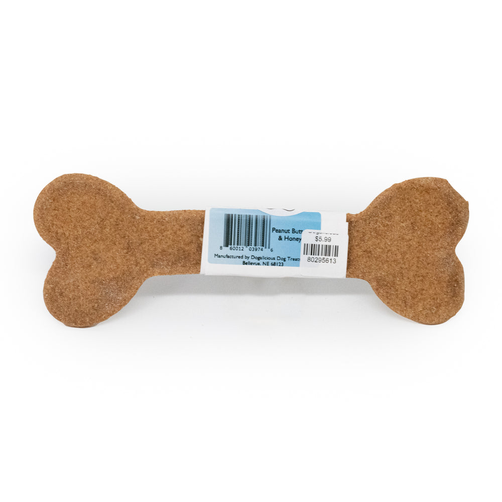 Jumbo Peanut Butter & Honey Dog Biscuit