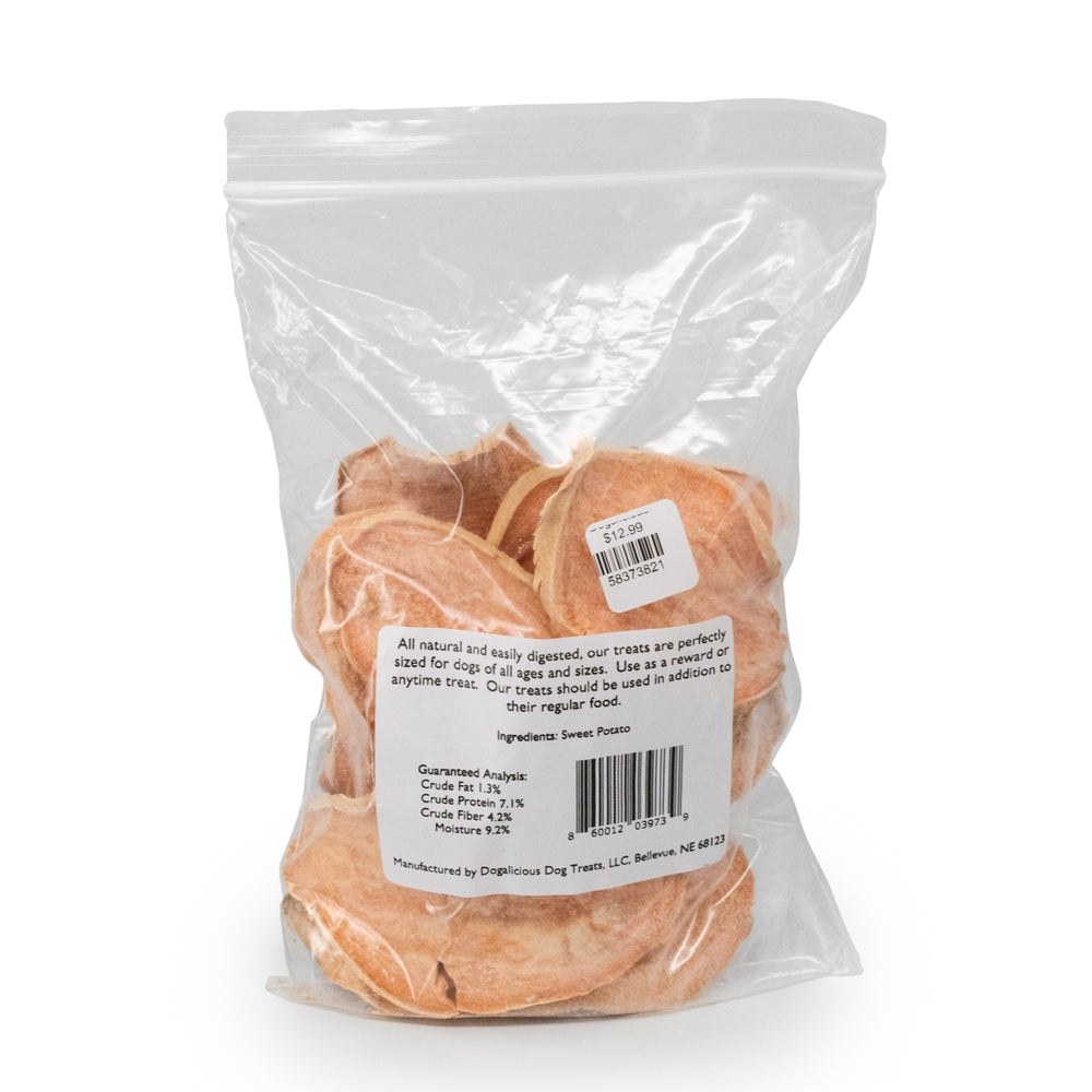 Sweet Potato Dog Chips Nutrition Facts