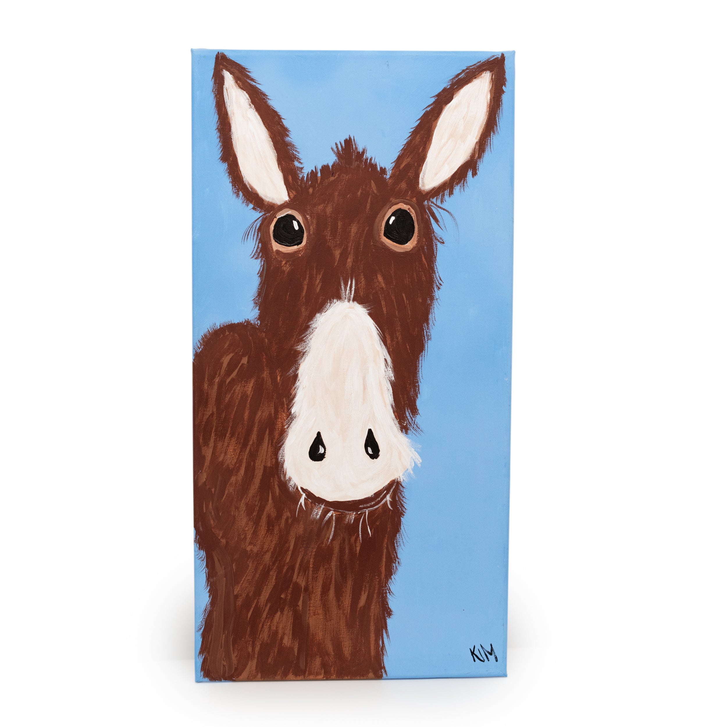 Abner the Donkey Canvas painting 