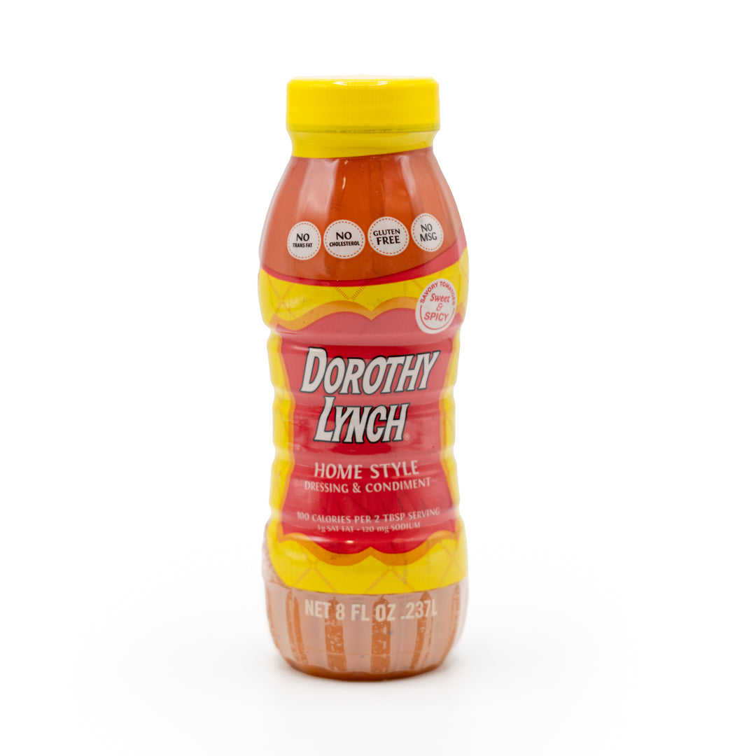 Homestyle Dorothy Lynch Salad Dressing | Gluten Free | Trans Fat-Free Ingredients | Sweet and Spicy | Thick And Creamy | Combo Pack | 8 oz. and 16 oz.