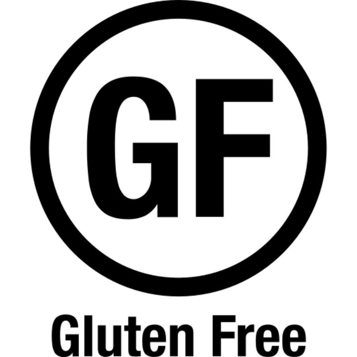 A Gluten Free image on a white background