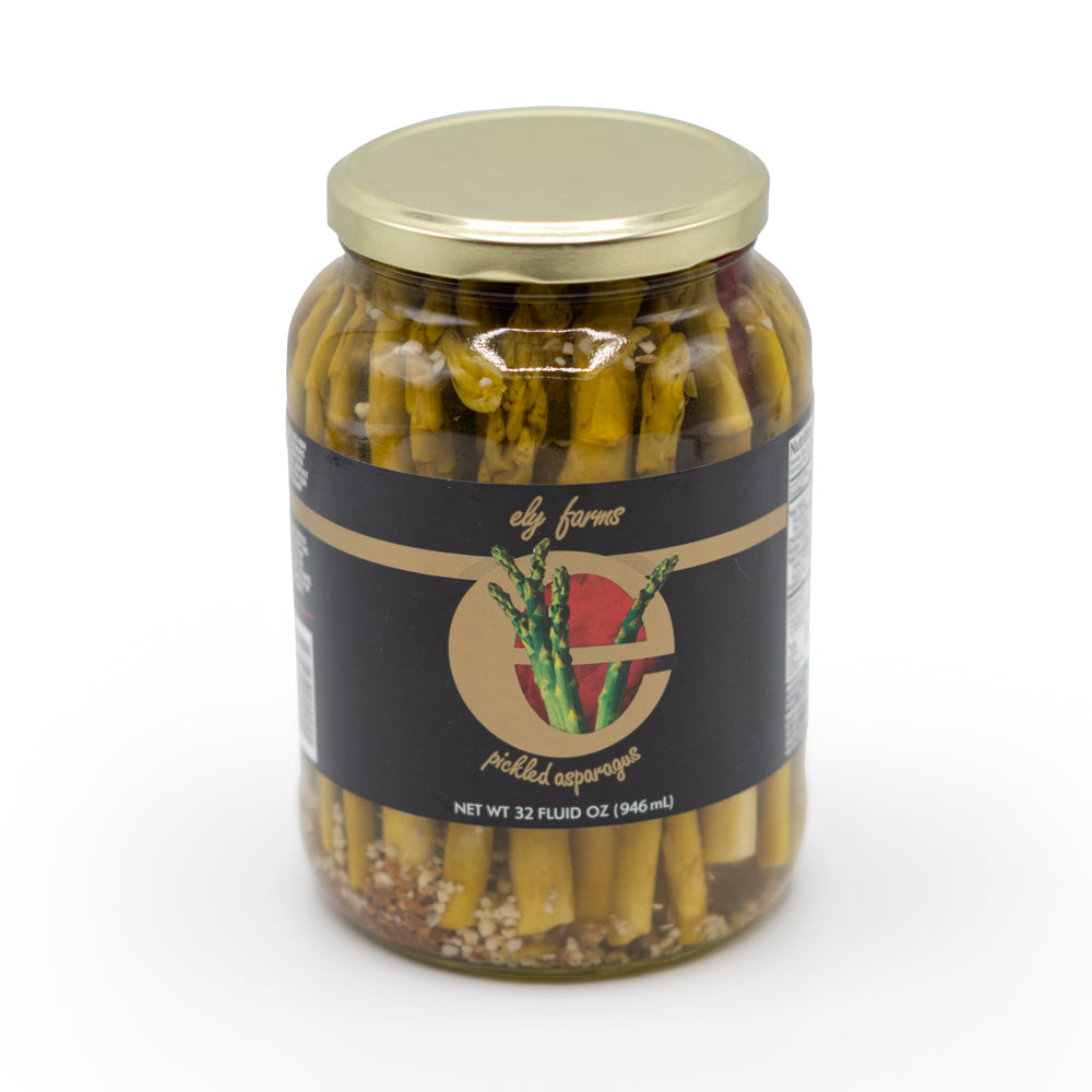 32 oz. Jar of Pickled Asparagus Spears