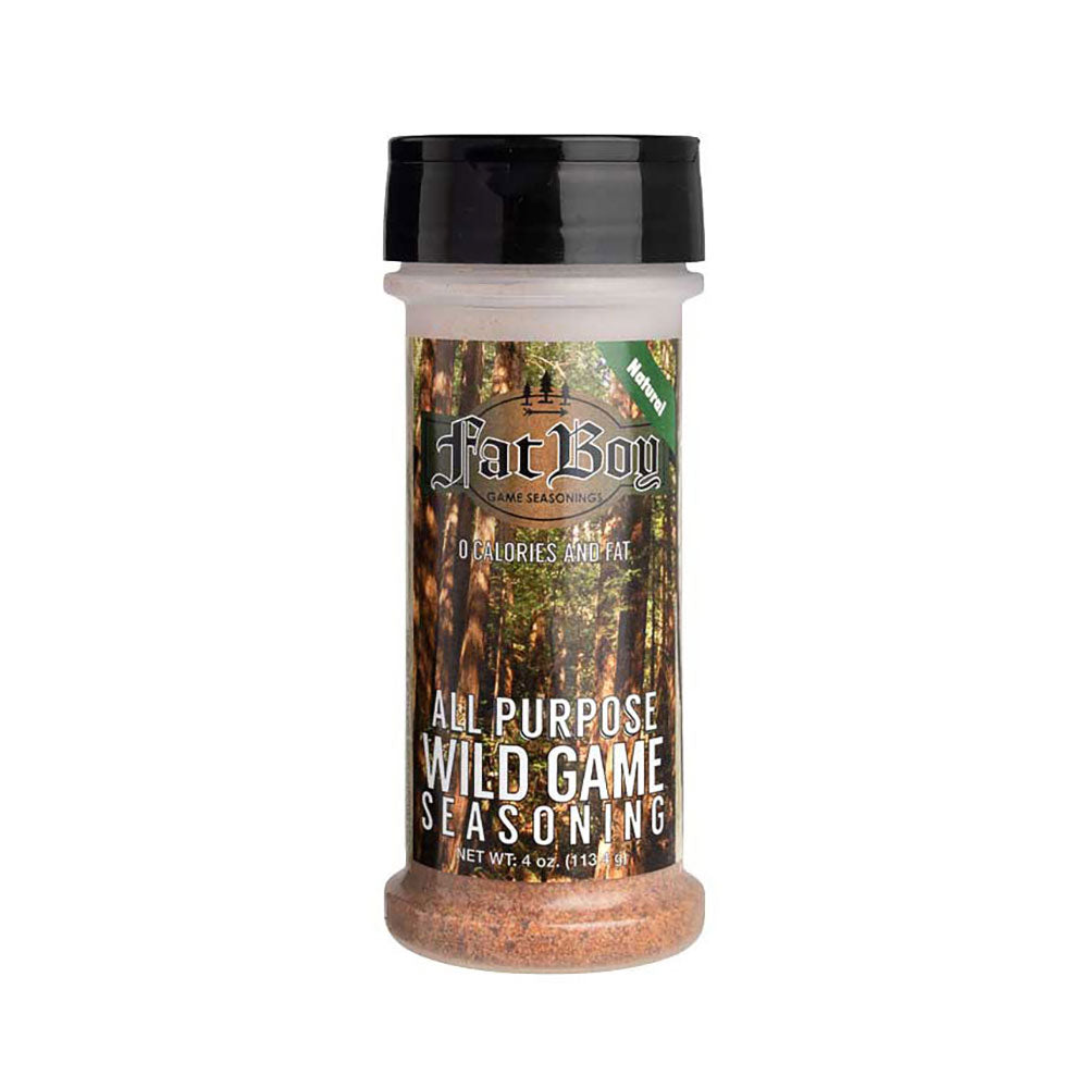 Natural All Purpose Wild Game Seasoning | Pack of 3 | 4 oz. Bottle | Great for Deer, Elk, Moose & Wild Game