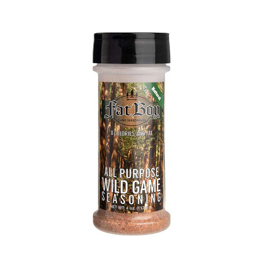 Natural All Purpose Wild Game Seasoning | 4 oz. Bottle | Great for Deer, Elk, Moose & Wild Game