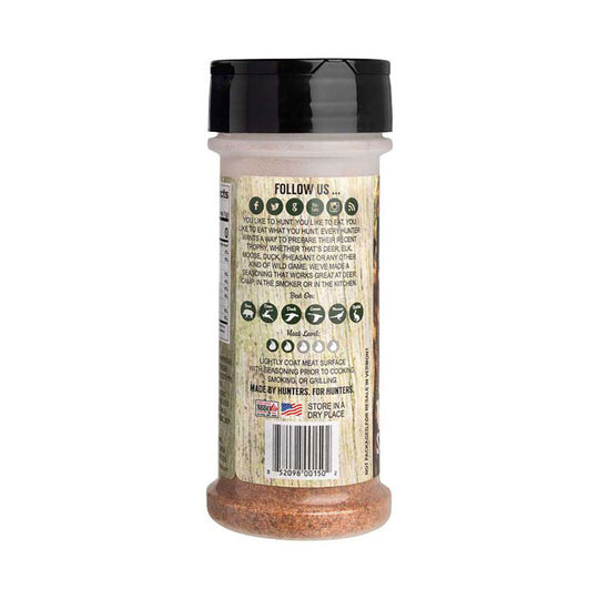 Natural All Purpose Wild Game Seasoning | 4 oz. Bottle | Great for Deer, Elk, Moose & Wild Game