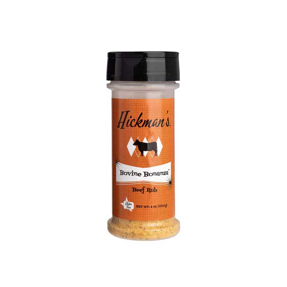 Hickman’s Bovine Bonanza Beef Rub | Case of 12 | Gluten Free | Hickman's Fat Boy BBQ