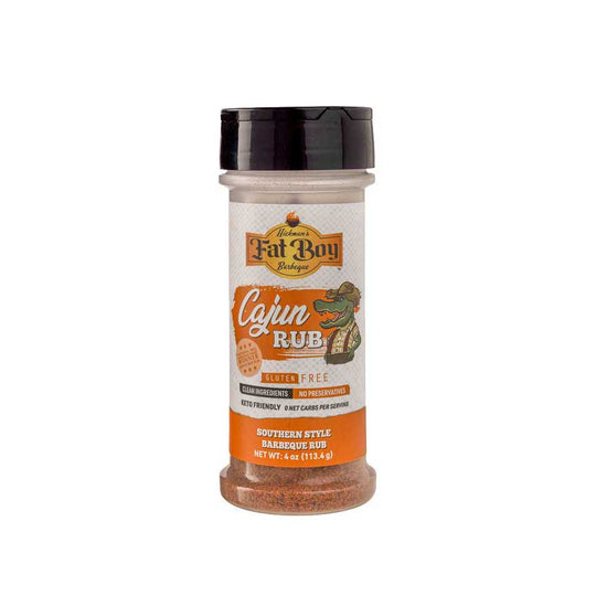 Cajun Keto Friendly Natural BBQ Rub 4 oz | Gluten Free | Hickman's Fat Boy BBQ