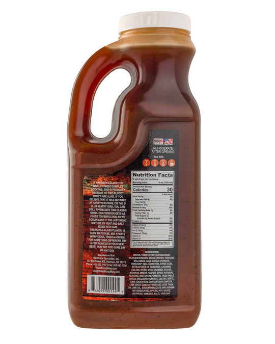 Uncle Walt’s Bloody Mary Mix | Pack of 6 | Mild & Spicy | Gluten Free | Hickman's Fat Boy BBQ