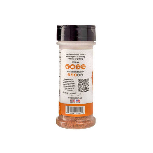 Cajun Keto Friendly Natural BBQ Rub 4 oz | Gluten Free | Hickman's Fat Boy BBQ