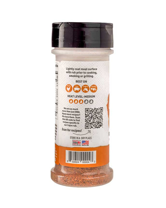 Cajun Gluten Free Keto Friendly Natural BBQ Rub 4 oz | Pack of 2 | Gluten Free | Hickman's Fat Boy BBQ
