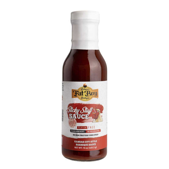 Sticky Stuff BBQ Sauce | 14 oz. | Runner-Up 2023 American Royal Best Sauce on the Planet – Mild Category | Gluten Free | Clean Ingredients