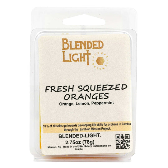 Freshly Squeezed Orange Scented Wax Melts | 2.75 oz | Blended Light