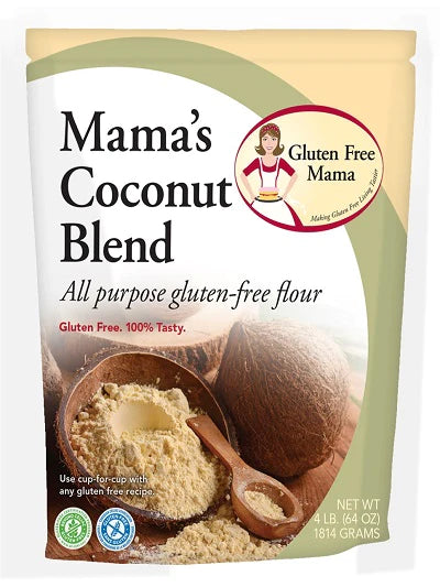 Coconut Flour | Pack of 2 | 4 lb | Shipping Included | Gluten Free Mama | 6053