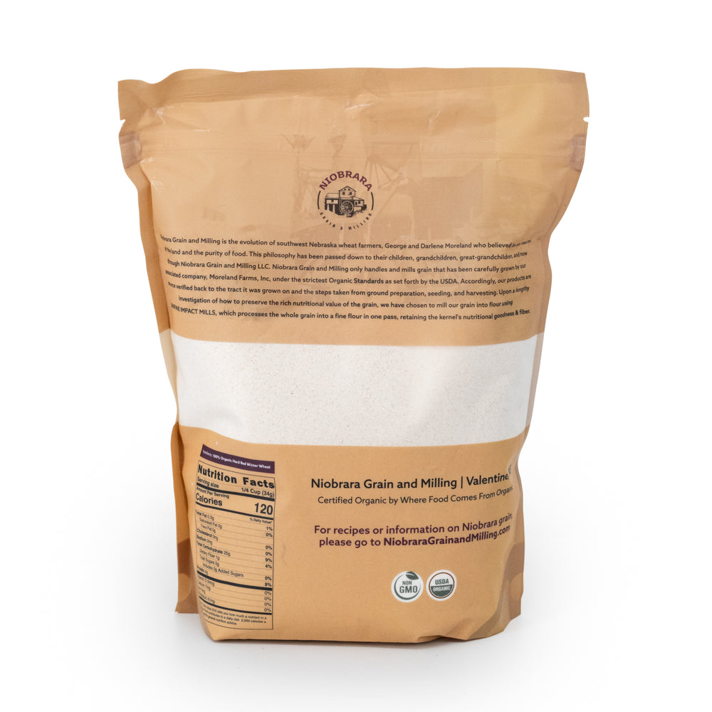 Organic Whole Wheat Flour Nutrition Facts 