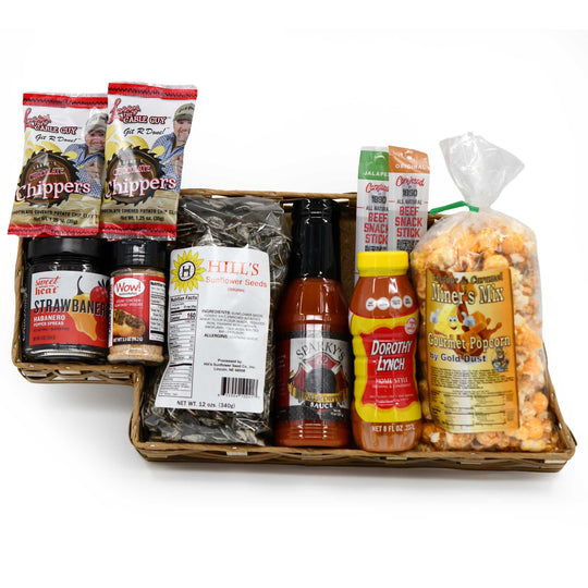 Game Day Snacks Gift Basket