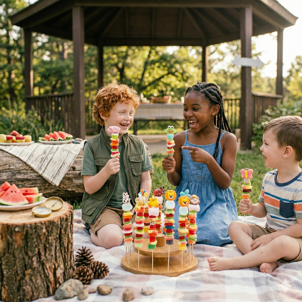 Spring Mix Assorted Candy Kabob | Brenmar