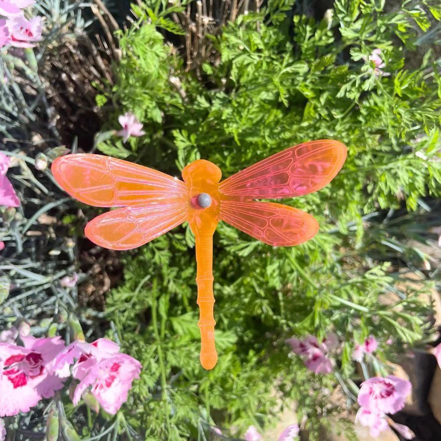 Small Dragonfly Yard Decor | Variety 4 Pack | Shipping Included