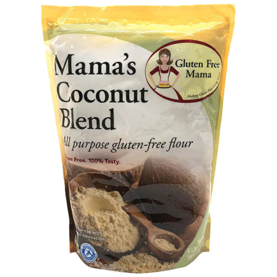 Coconut Blend Flour | 2 LB Bag | Gluten Free Mama's | Gluten and Wheat Free | Smooth Healthy Flour Substitute | 2 Pack | Shipping Included