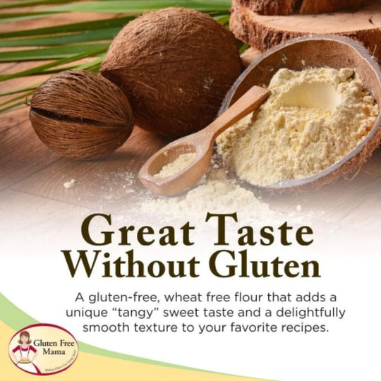 Coconut Flour | Pack of 4 | 4 lb | Shipping Included | Gluten Free Mama | 6053