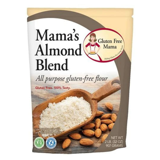 Almond Flour | 2 LB Bag | All Purpose Flour | Filled with Prebiotic Dietary Fiber | Flour Substitute | Made in Lincoln, NE | Gluten Free Mama | 6052