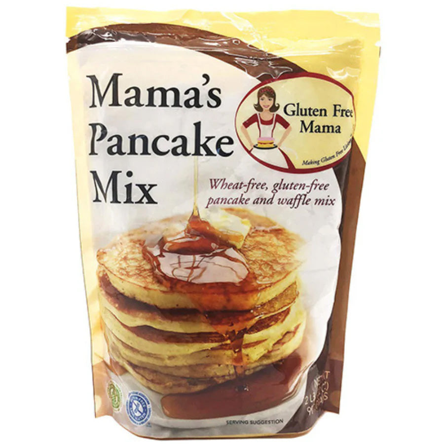 Gluten Free Pancake and Waffle Mix | 2lb. Bag | Gluten Free Mama's | Makes Light & Fluffy Pancakes | Easy to Make | 6 Pack | Shipping Included