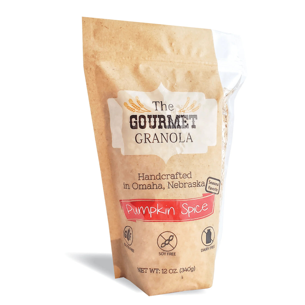 SALE | Pumpkin Spice Granola | Pack of 3 | 12 oz | Gluten, Dairy & Soy Free | The Gourmet Granola
