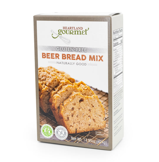 Gluten Free Beer Bread Mix | No Rising Needed | Makes The Softest Bread Loaf | Heartland Gourmet