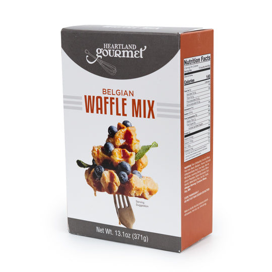 Belgian Waffle Baking Mix | Waffle Premix  Makes Fluffy, Soft Waffles | Nebraska Waffle Mix