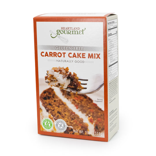 Gluten Free Carrot Cake Mix | 16 oz. | Light and Fluffy Carrot Cake | Easy To Make | Certified Gluten Free Facility | 2020