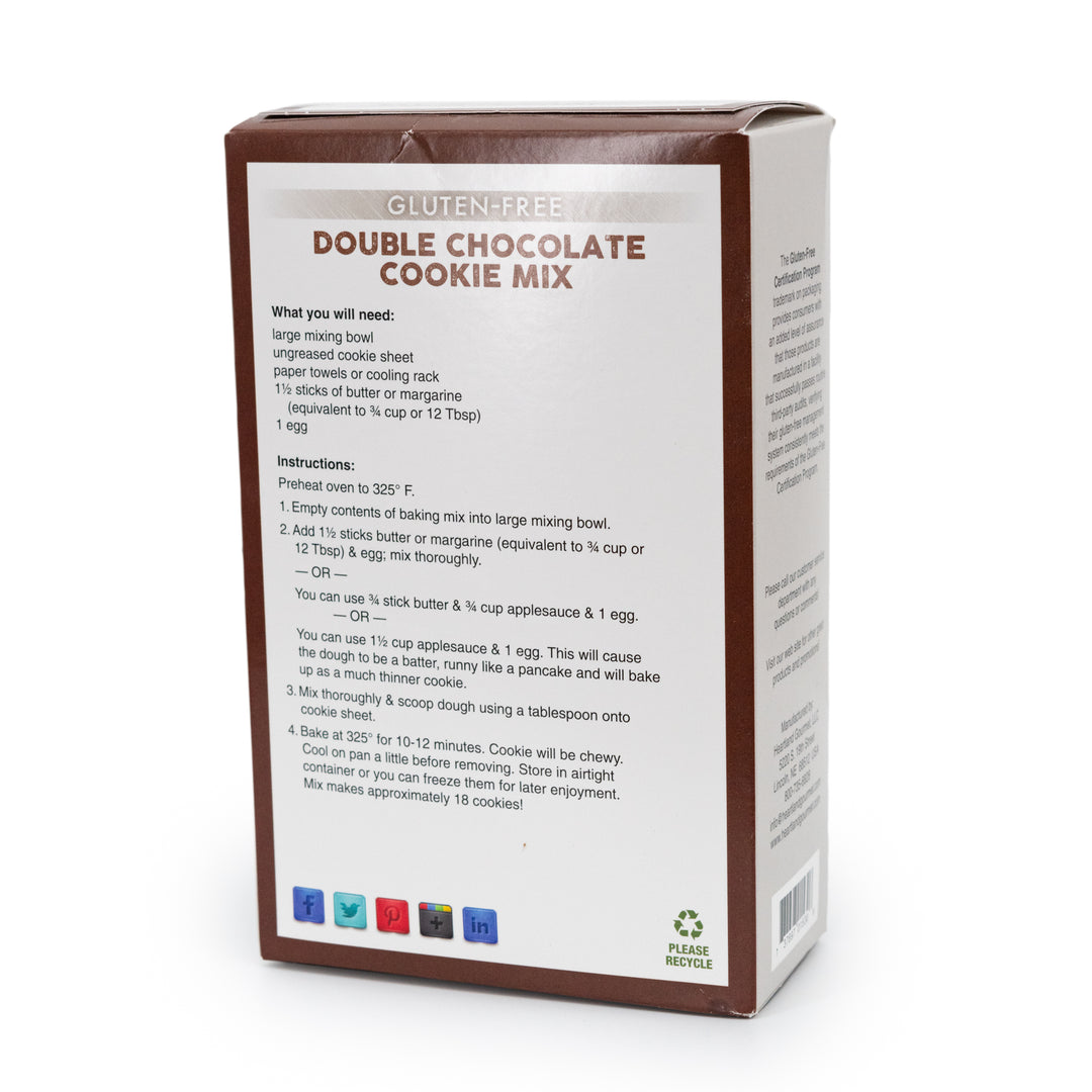 Gluten Free Double Chocolate Cookie Mix | Makes 18 Cookies | Mouth Watering Double Chocolate Cookies | 1530