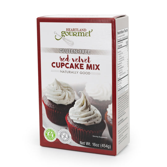 Gluten Free Red Velvet Cupcake Mix | Decadent and Rich | Certified Gluten Free Ingredients | 2022