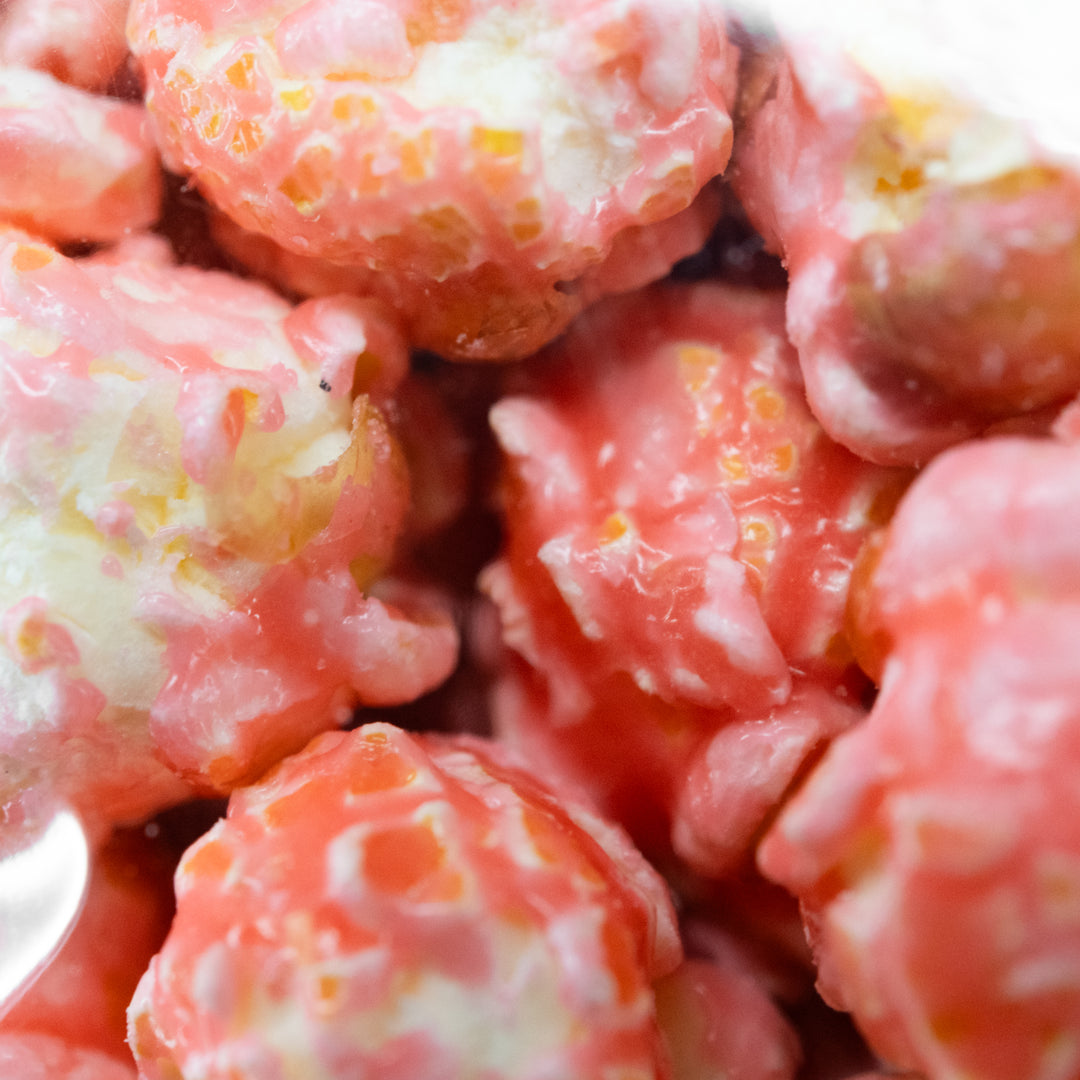 Bubble Gum Popcorn | Made in Small Batches | Party Popcorn | Bubble Gum Flavored Popcorn | Pink Popcorn | Ready to Eat | HR Poppin' Snacks