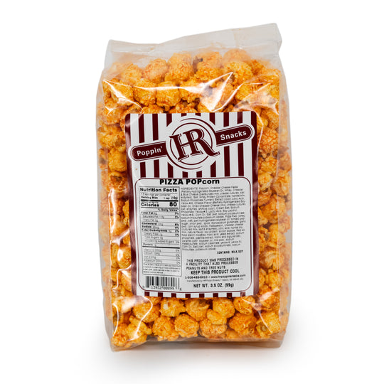 Pizza Popcorn | Pack of 3 | Made in Gibbon, NE | HR Poppin' Snacks