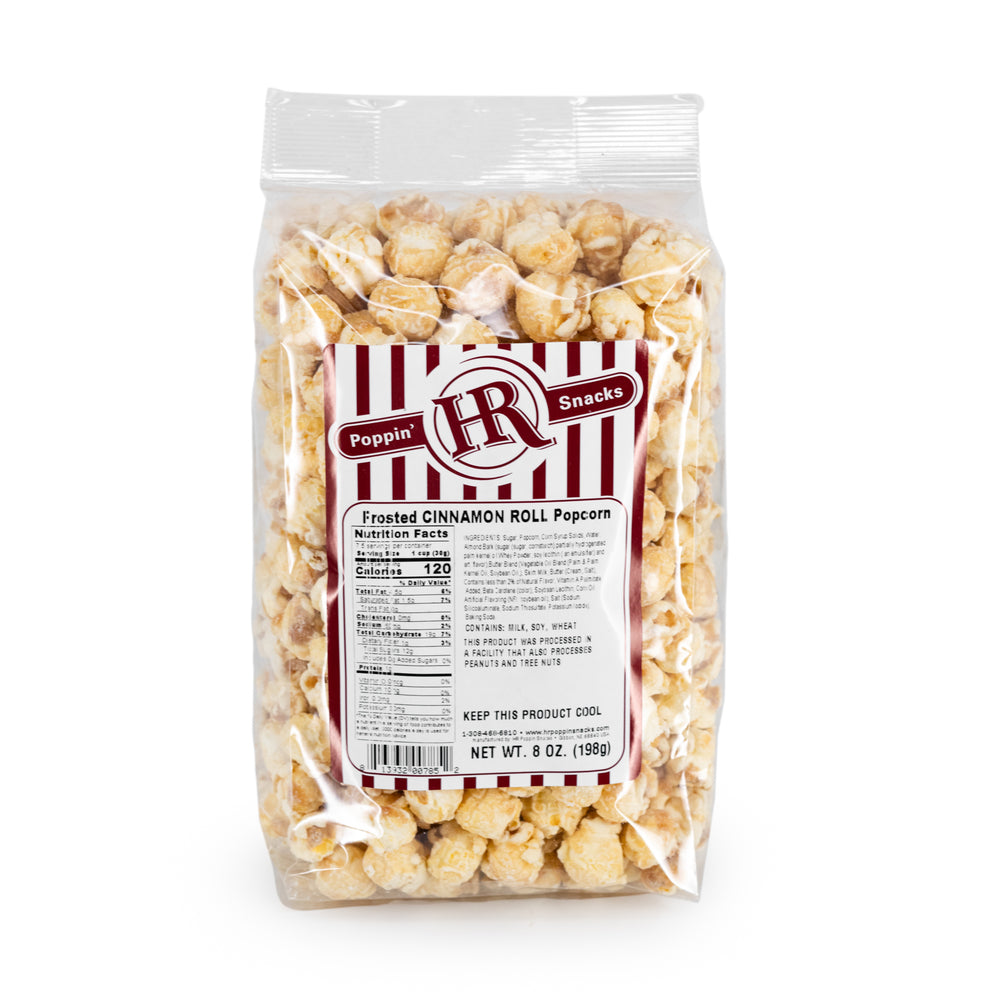 Frosted Cinnamon Roll Popcorn 