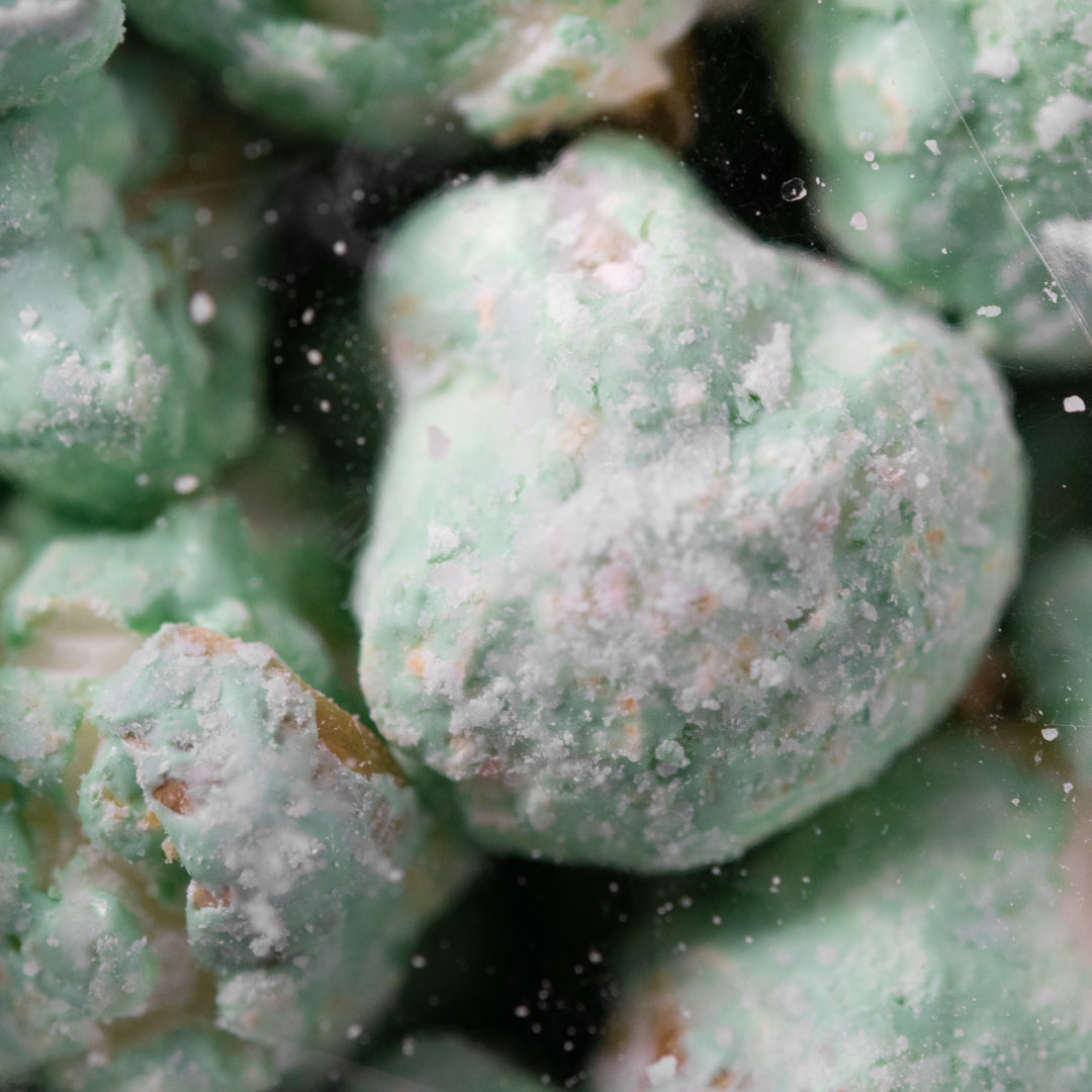 Close up of Key Lime Popcorn 