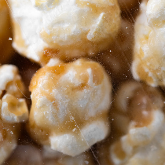 Close up of New York Cheese Cake Popcorn 