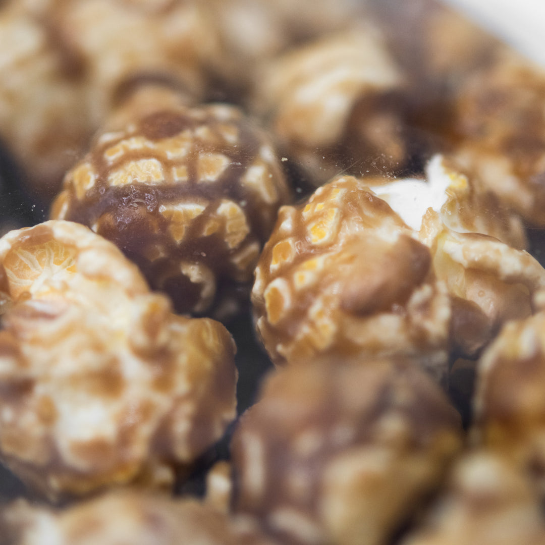 Close up of Caramel Popcorn