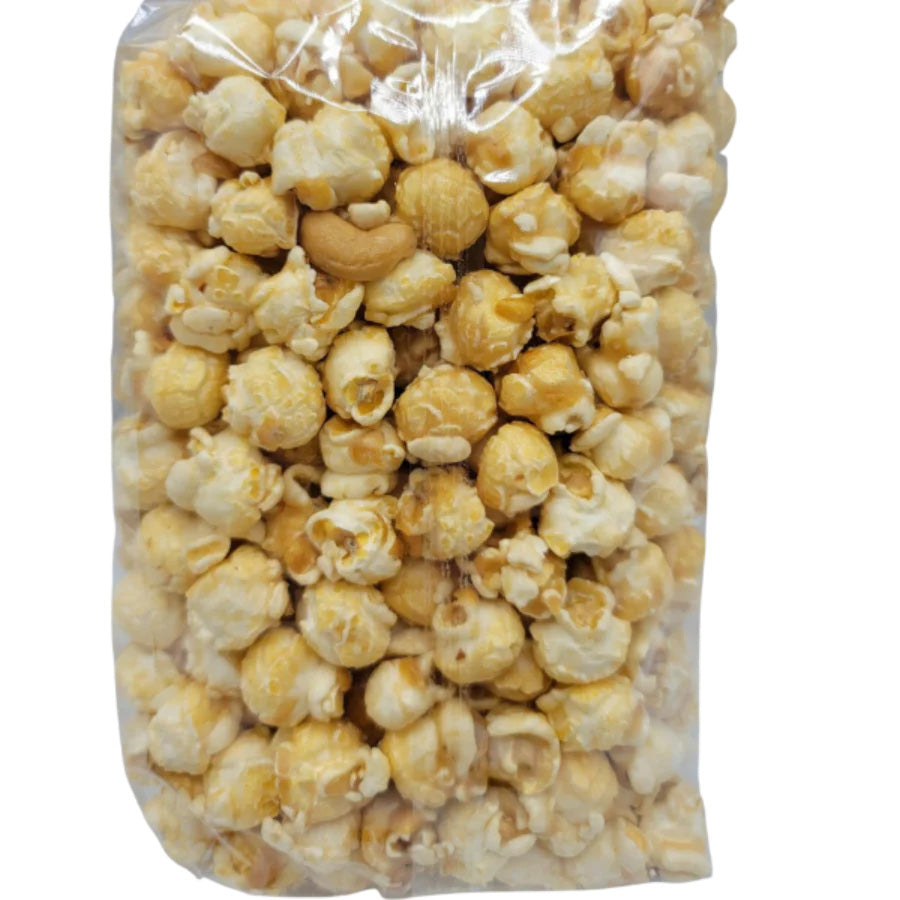 Cashew Almond Toffee Popcorn